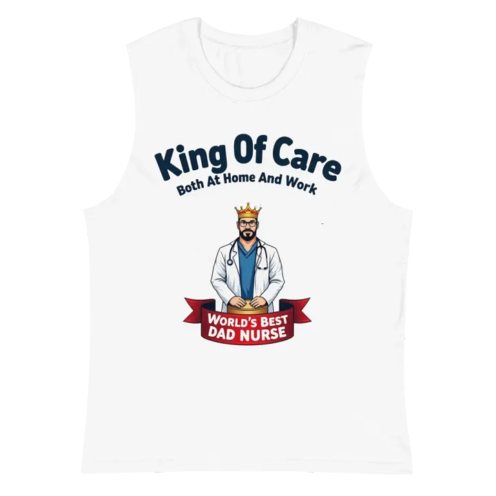 World's Best Dad Nurse Muscle Tank product image (2)