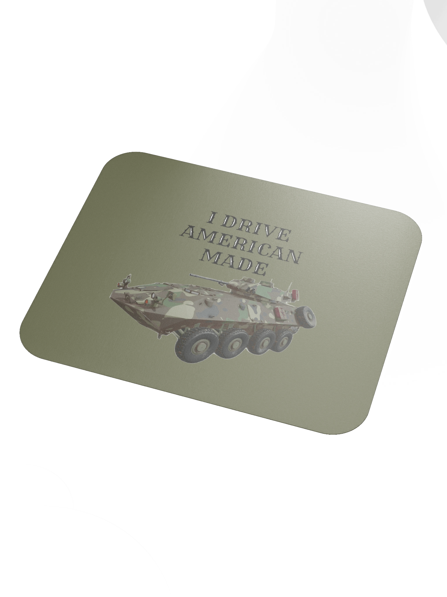 American Made Armored Vehicle Mouse Pad product image (3)