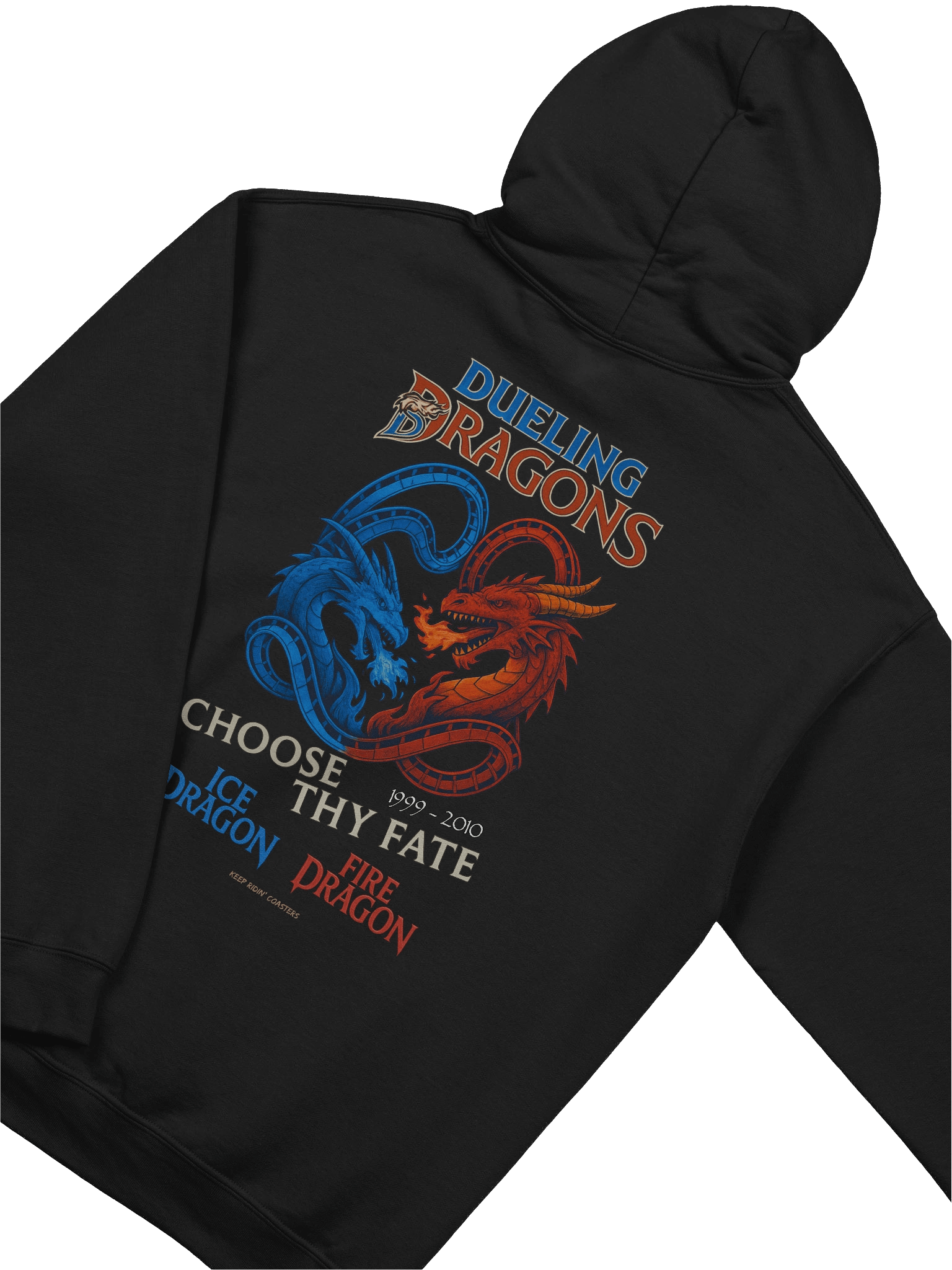 Dueling Dragons Unisex Hoodie product image (38)