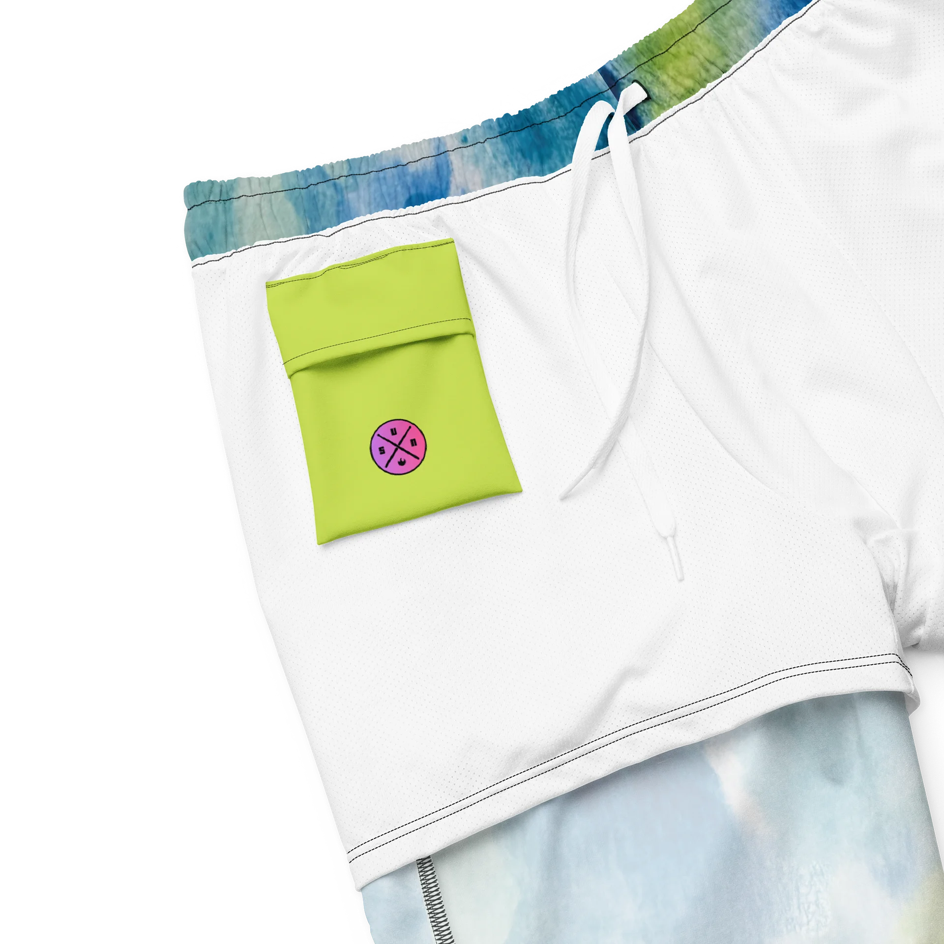 Green Watercolor Men Trunks product image (6)