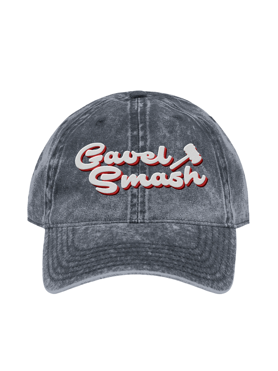 Gavel Smash Embroidered Hat product image (4)