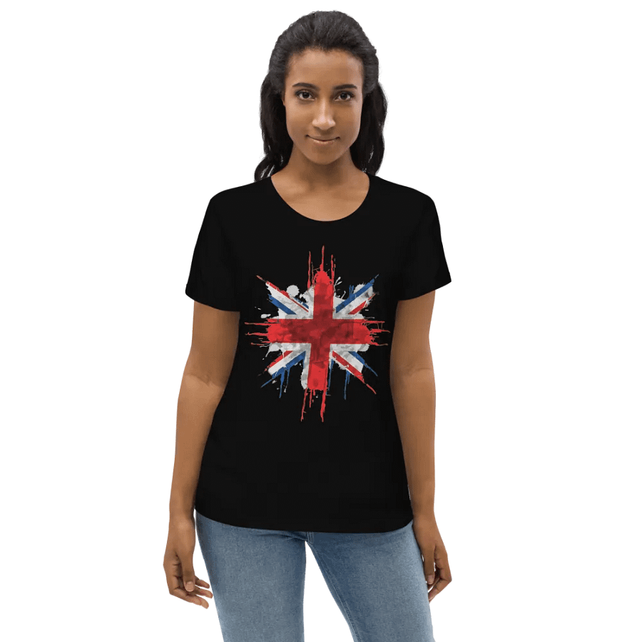 Womens Womens Explosive Union Jack Tee product image (10)