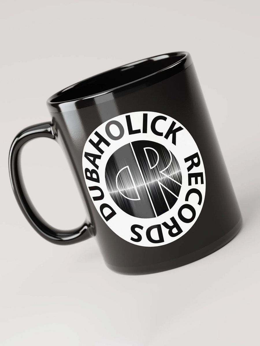 DR Circle Black Glossy Mug product image (5)