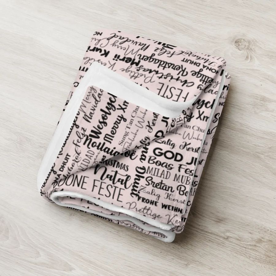 Merry Christmas Blanket product image (6)