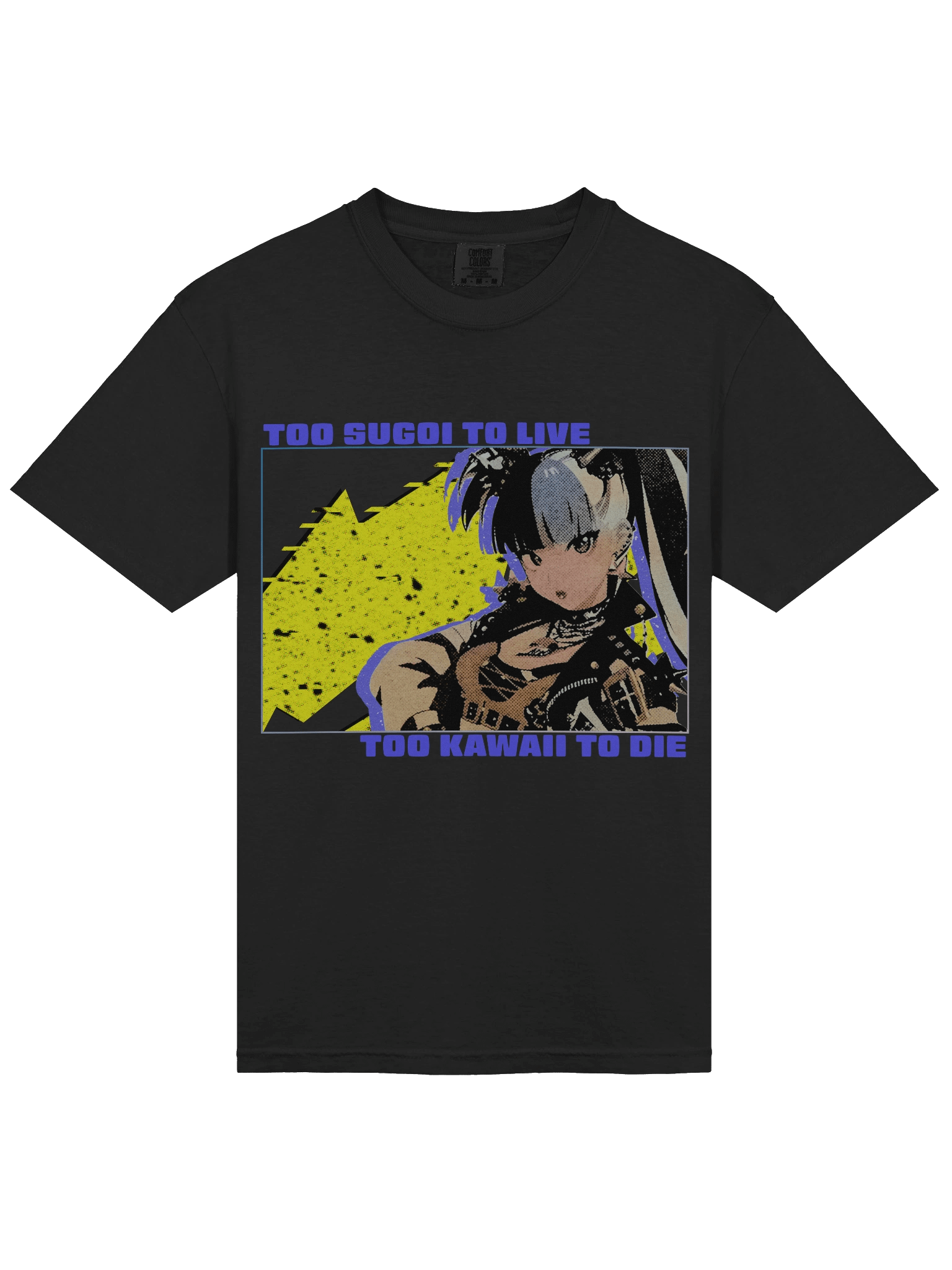 Too Sugoi/Too Kawaii Bold Glitch tee product image (2)