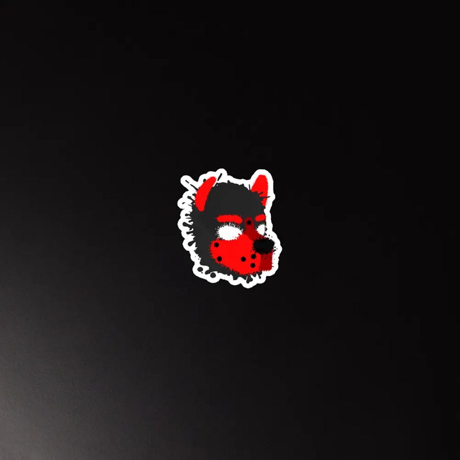 Pup Splatter Magnet - Red product image (4)