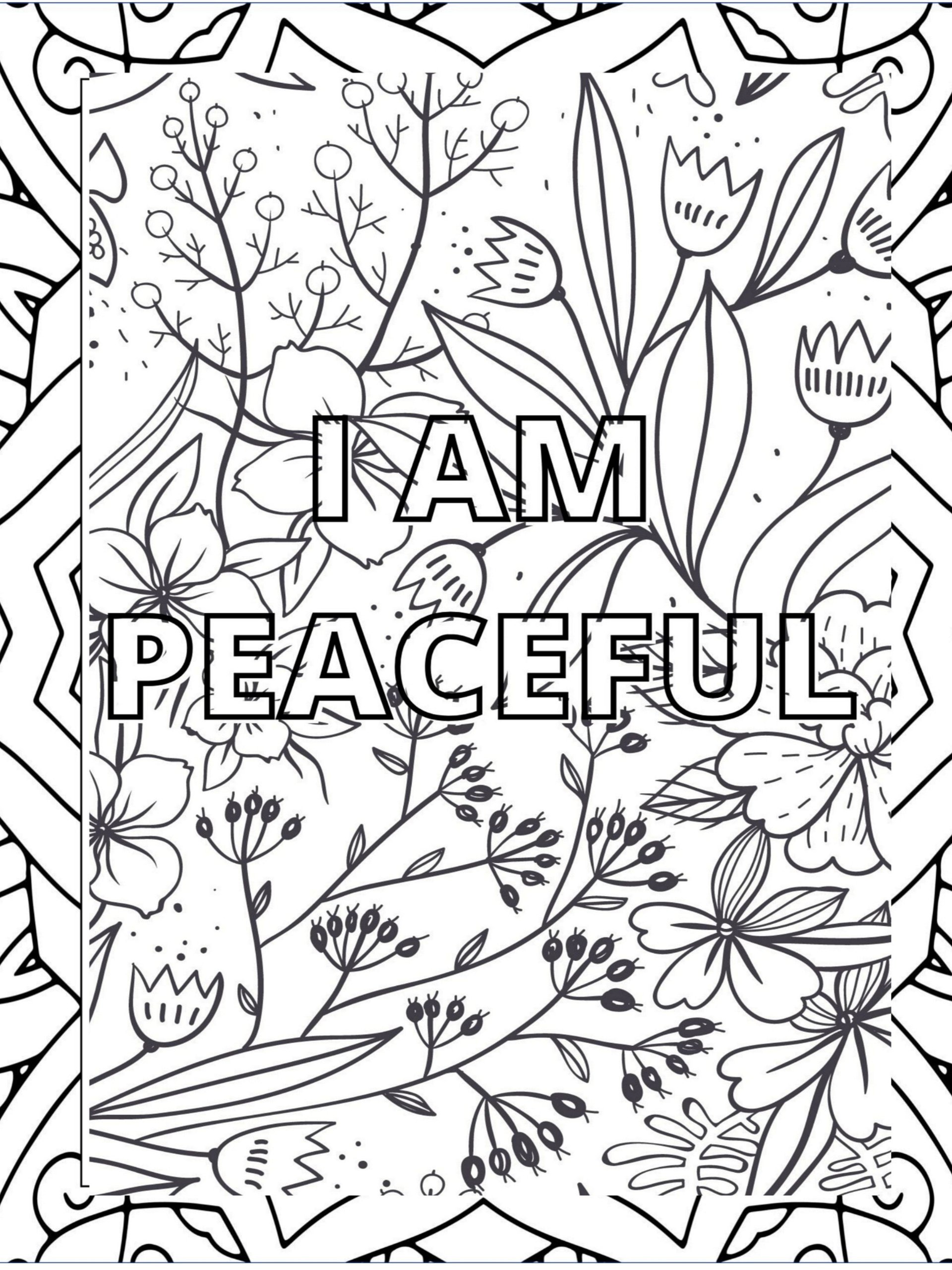 "I Can Do it!" Daily Affirmations to Color for Women: Motivational Self Love Quotes for Young Ladies, Moms and Teens product image (8)