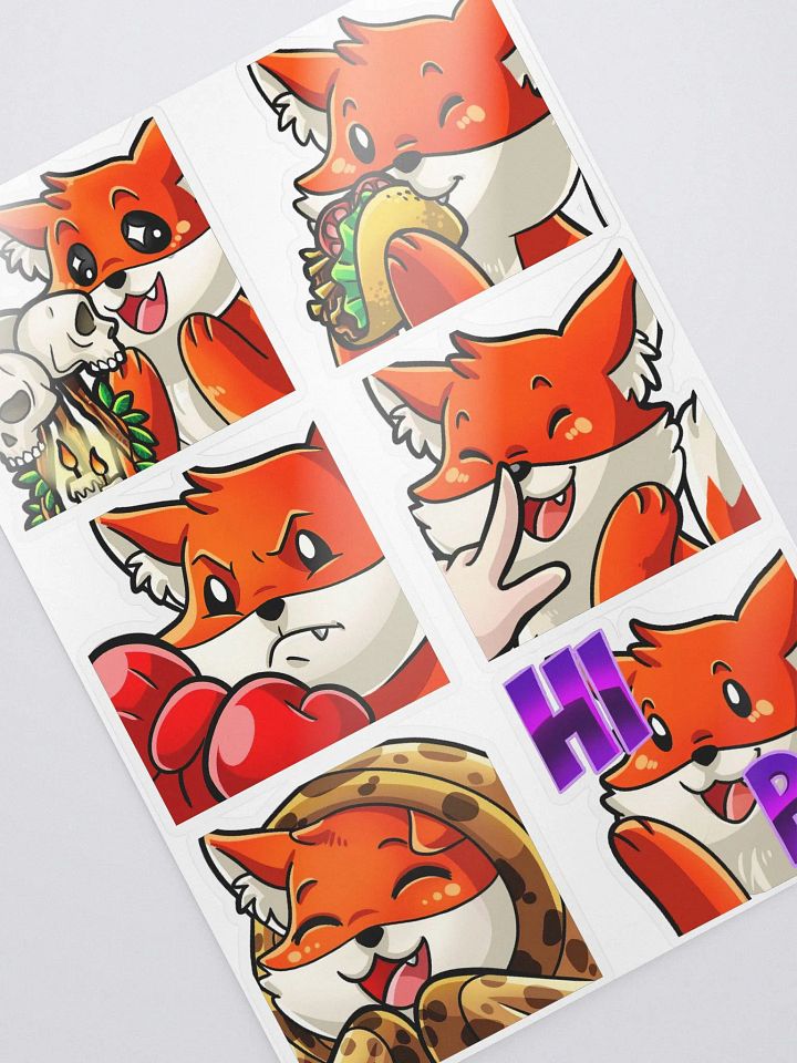 Die Cut Sticker Set product image (2)