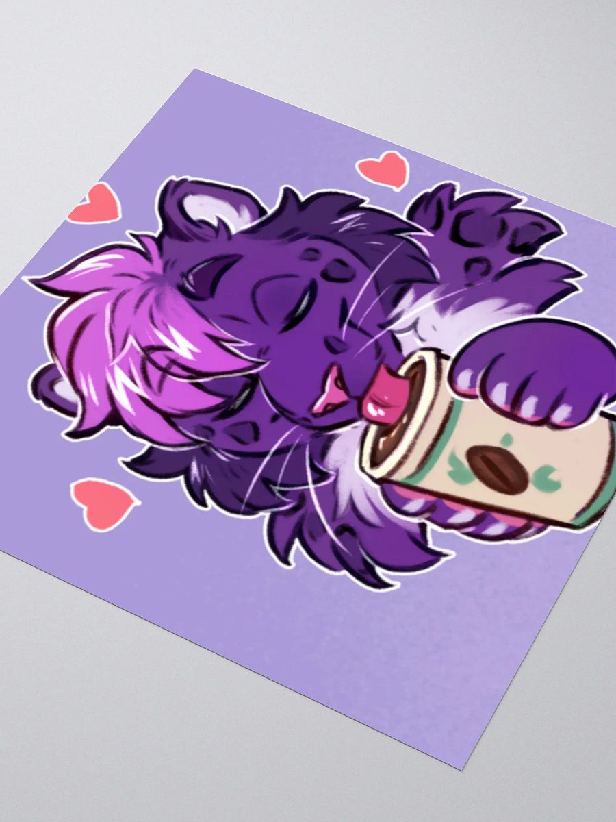 5x5 Hot chocolate Lick Sticker product image (3)