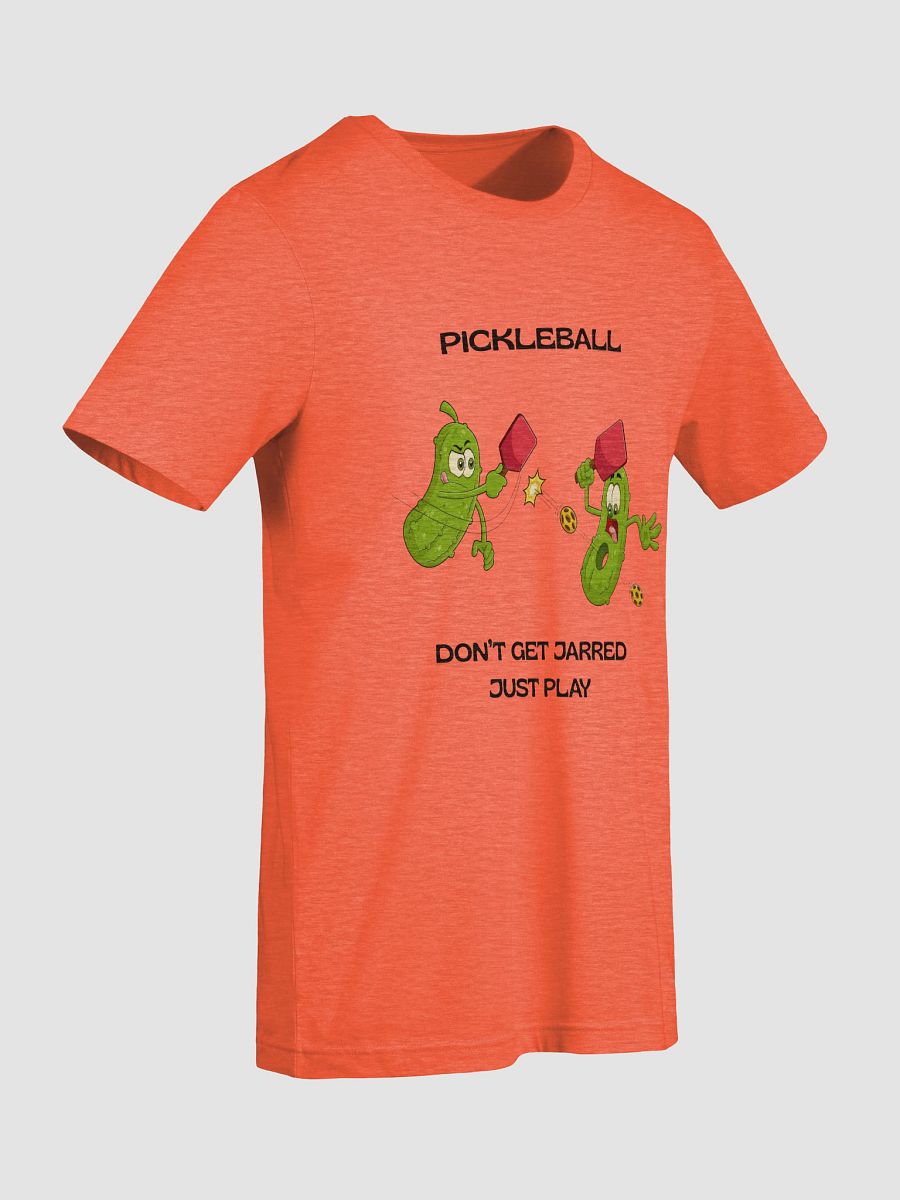 Pickleball Don't Get Jarred Just Play Supersoft T-Shirt product image (93)