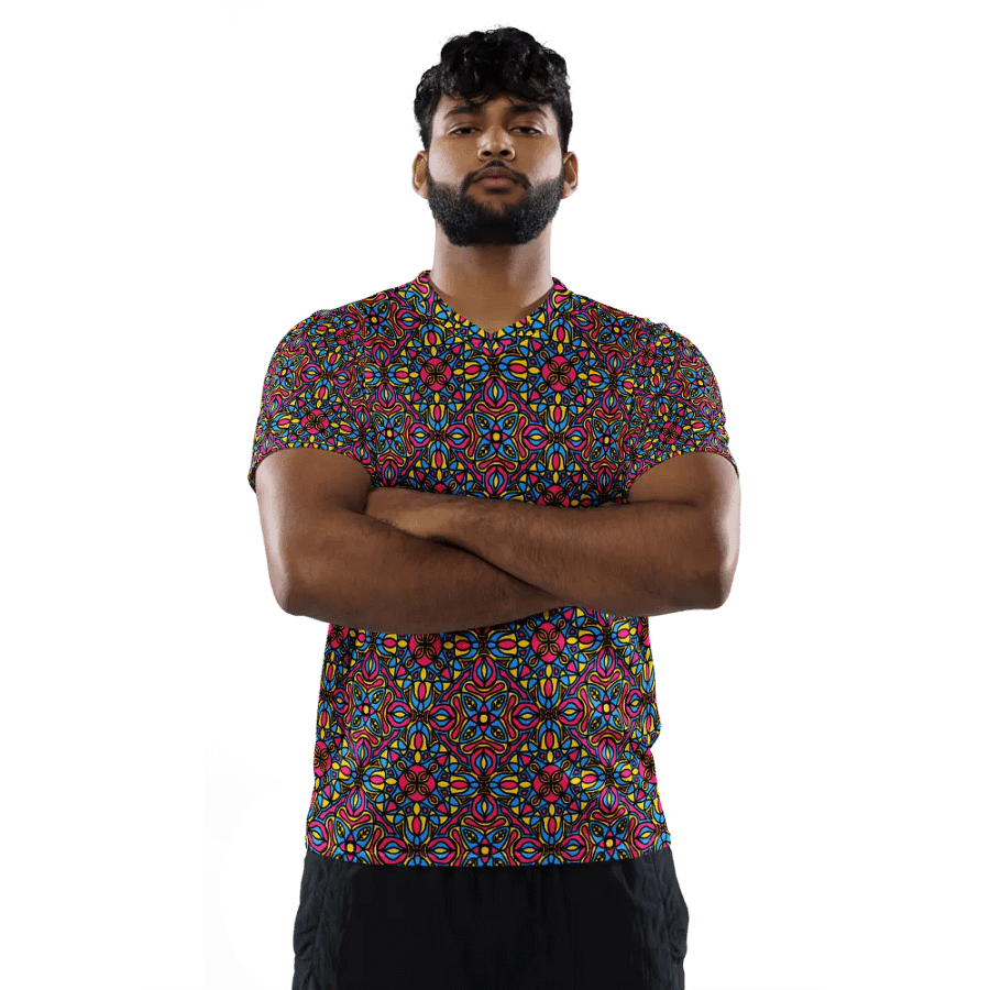 Pan Abstract T - Sports Jersey product image (9)