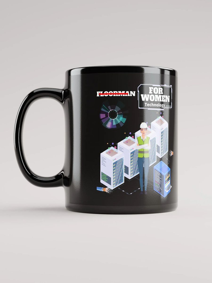 For Women Technology Black Mug product image (7)