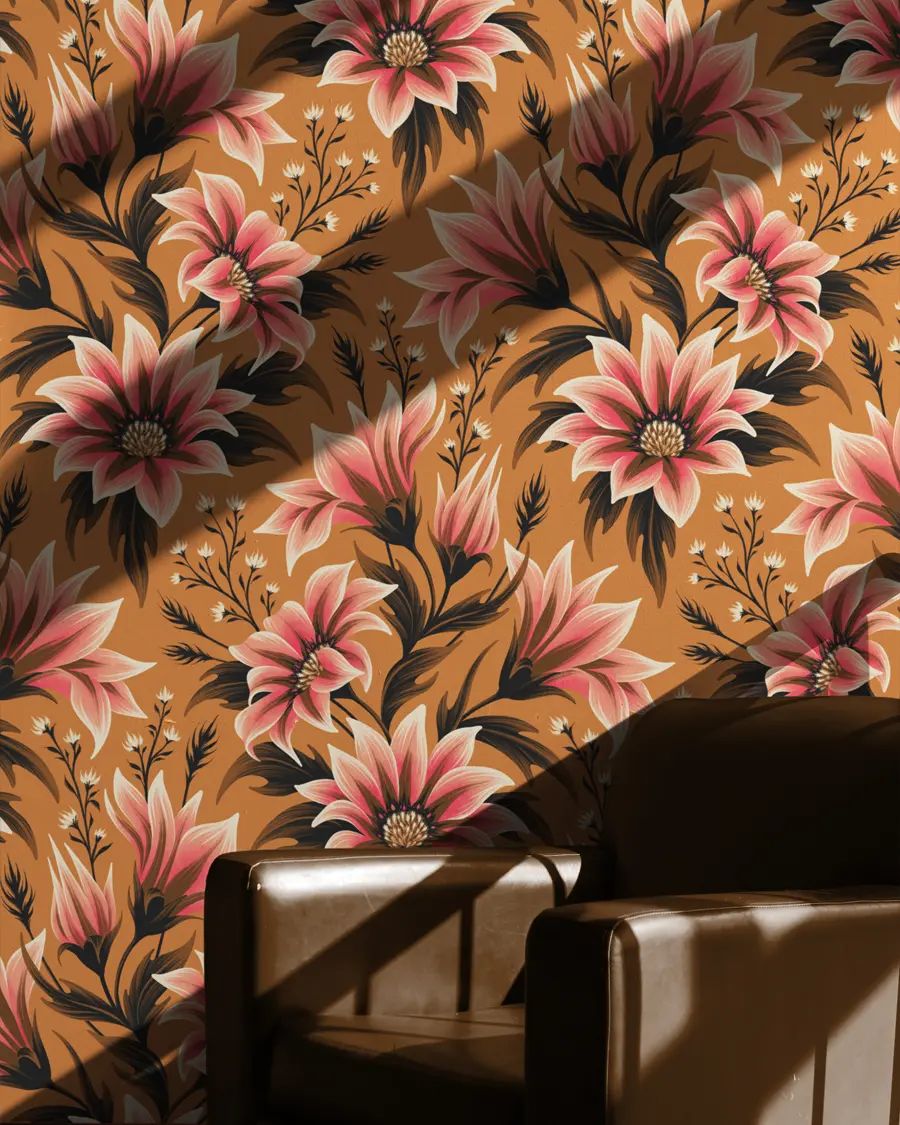 Wallpaper Mockup with Leather Chair product image (3)