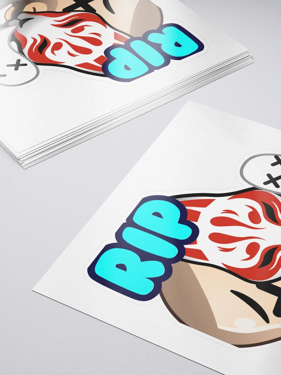 KissCut Sticker RIP Emote product image (5)