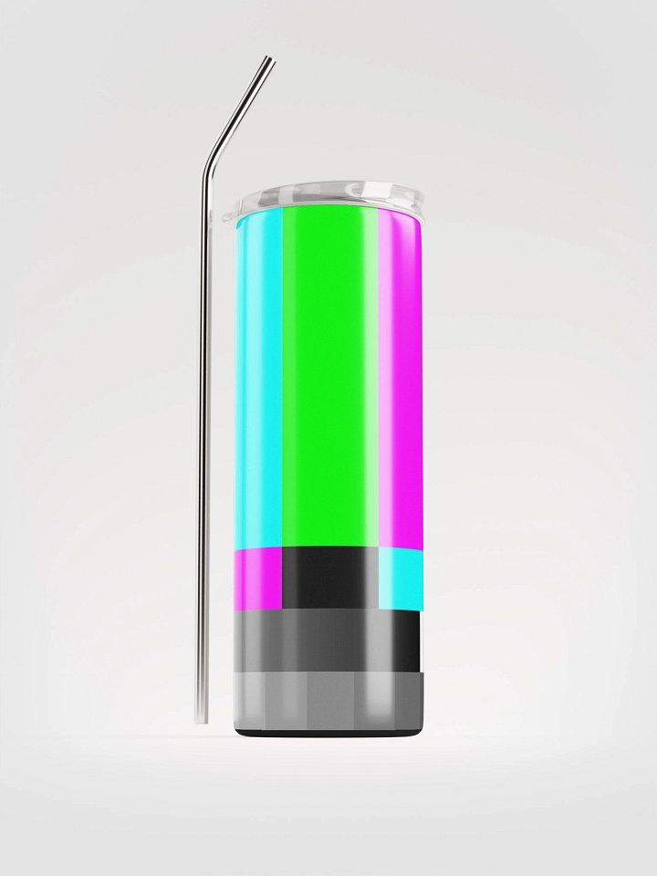 Color Test Pattern / TV Bars Stainless Steel Tumbler product image (1)