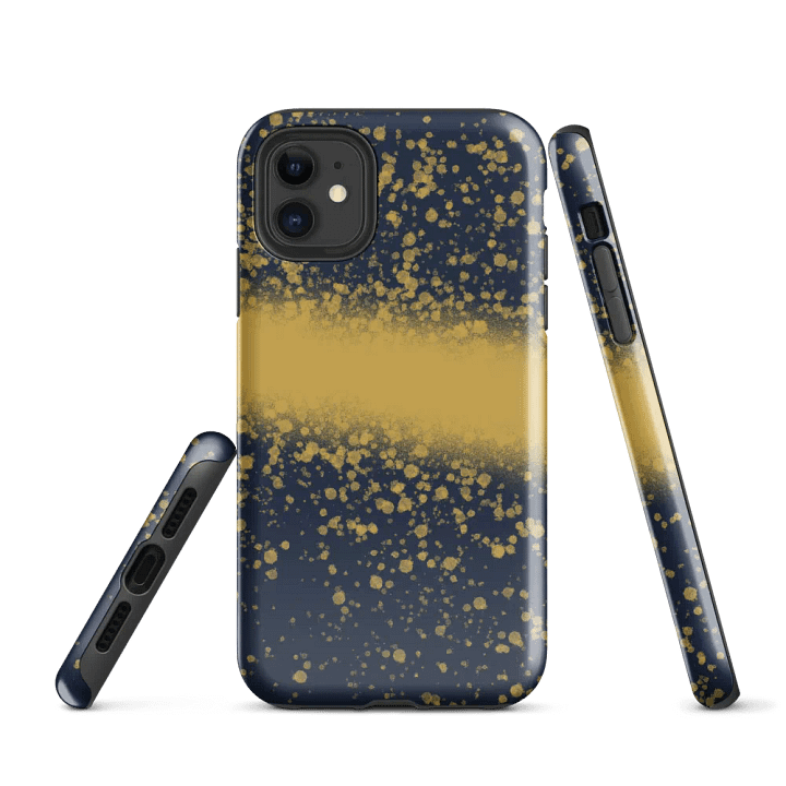 Golden Stardust iPhone® Tough Case product image (1)