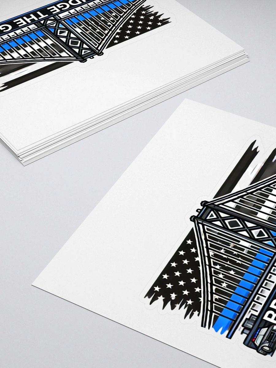 Bridge the Gap Sticker product image (4)