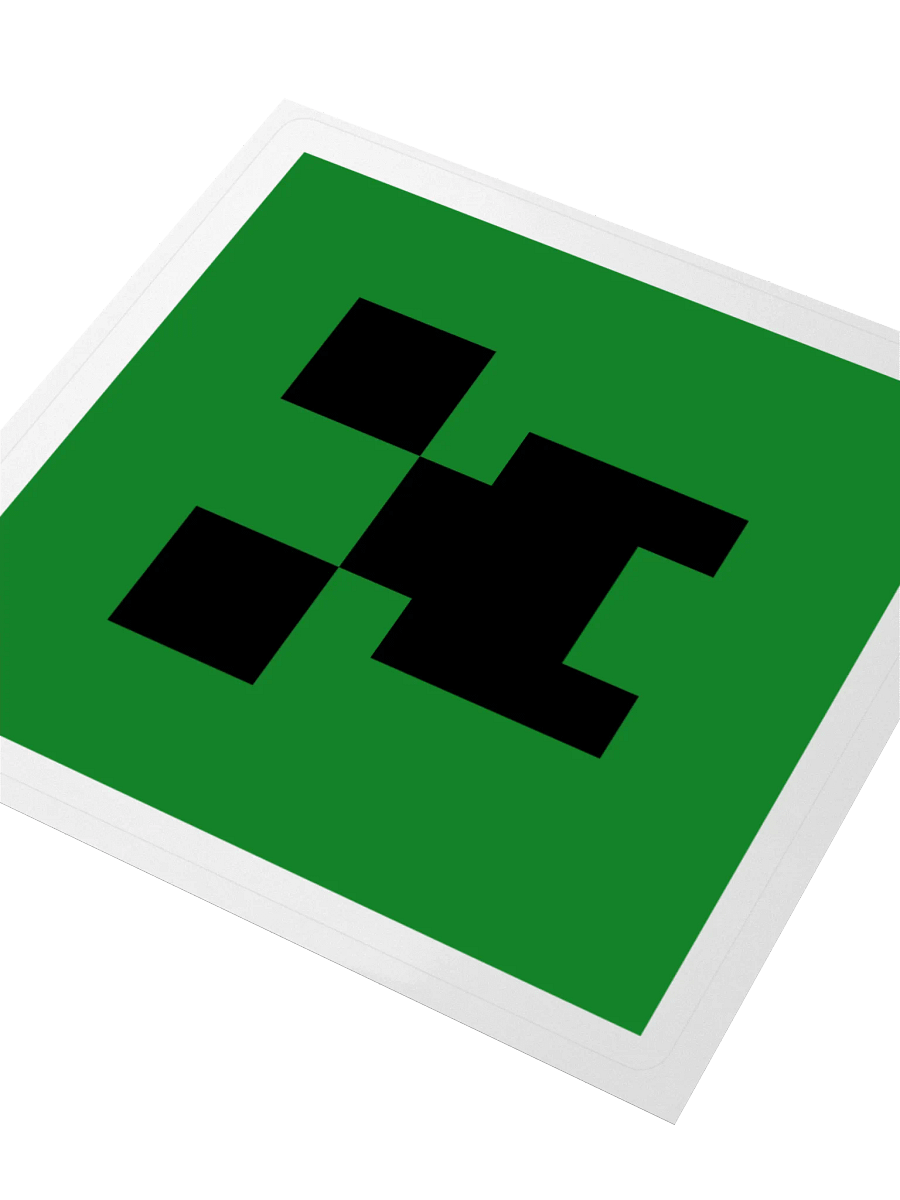 Creeper Face Sticker - Minecraft Stickers product image (4)