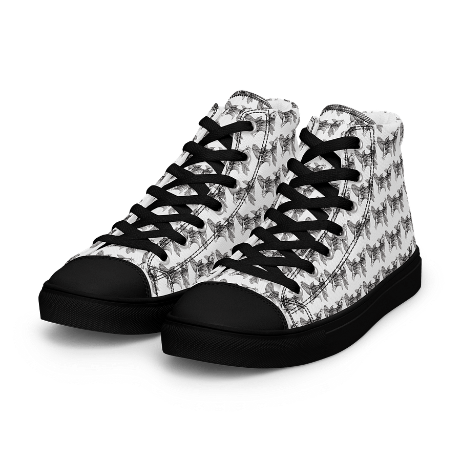 Koi Fish - Men's High Top Canvas Shoes product image (9)