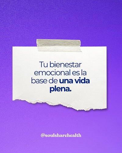 🌿 En SoulShare, creemos que el bienestar emocional es la clave para una vida plena. ¡Juntos encontramos tu paz interior! 
.
....