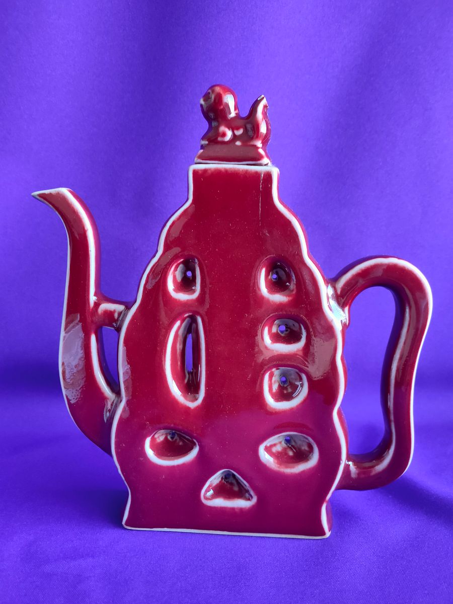 Decantador de vinho na China, jarro oriental, o século XIX, presente de casamento único product image (1)