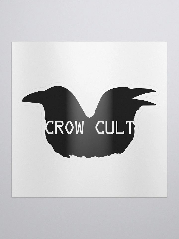 Crow Cult Sticker product image (2)