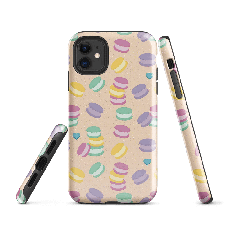Pastel Macaron Delight Tough iPhone® Case product image (1)