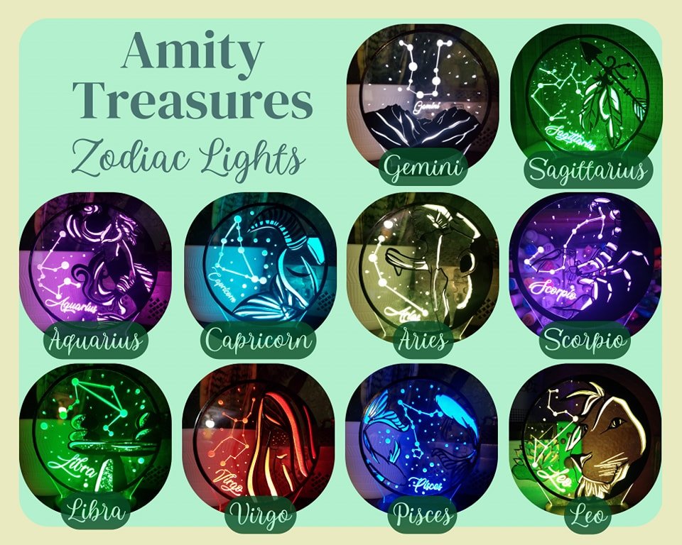 Zodiac Night Light product image (7)