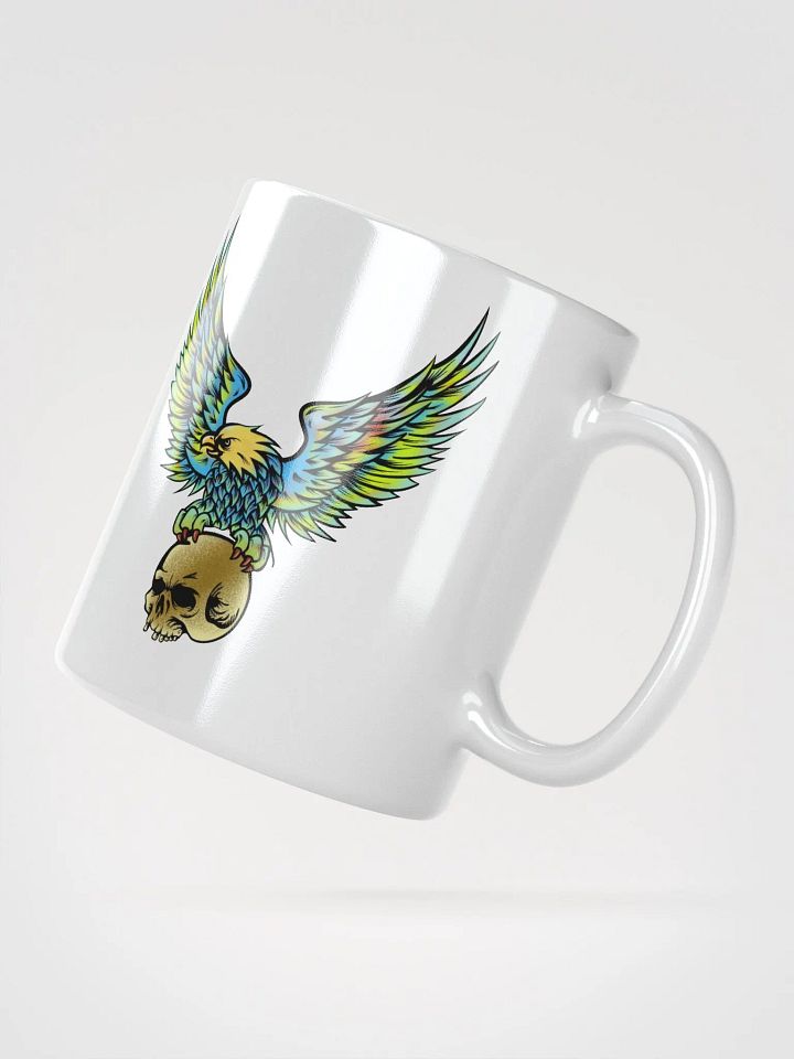 Vibrant Eagle with Skull Mug product image (5)