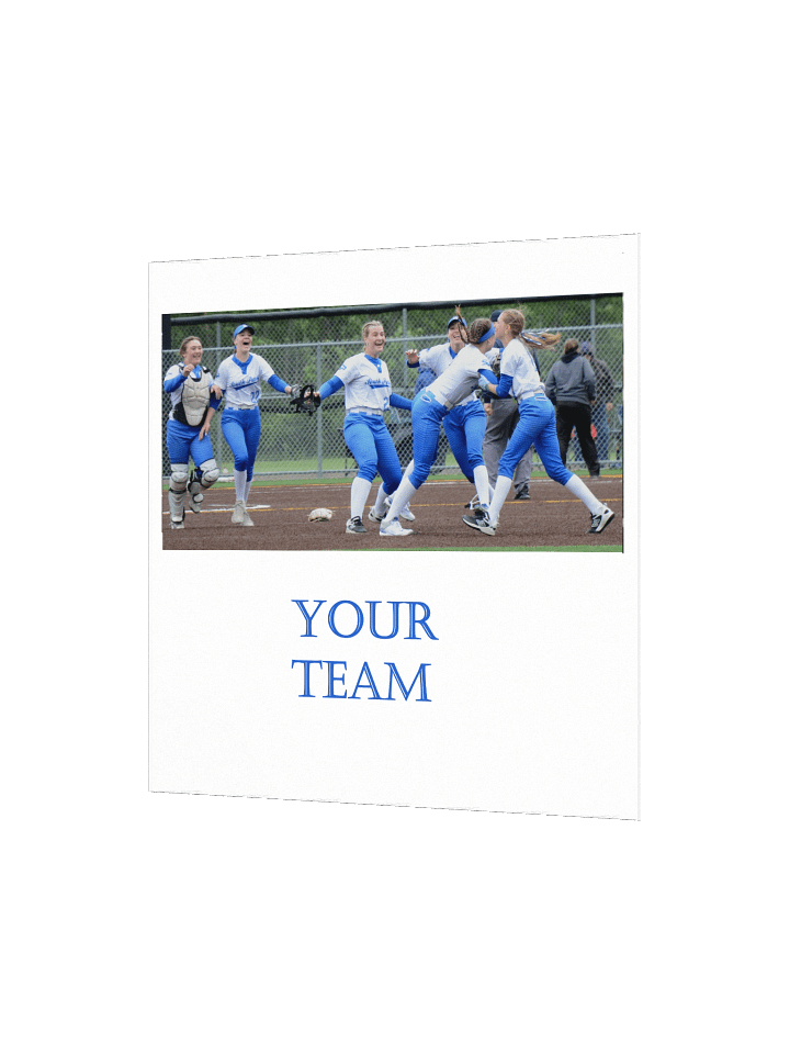 Your team - print / poster example product image (4)