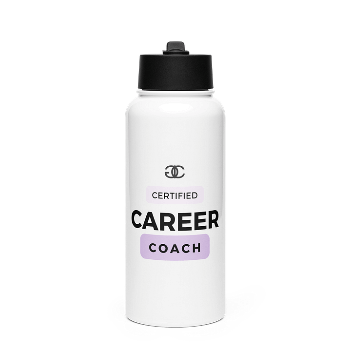 Certified CAREER Coach Water Bottle product image (1)