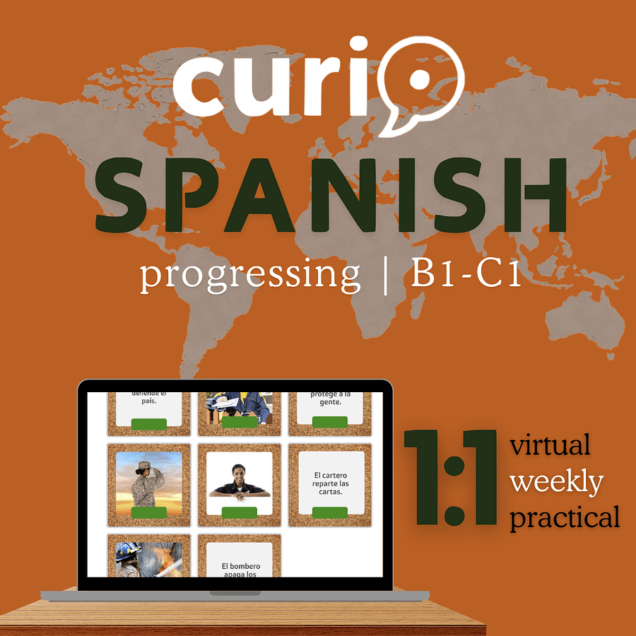 CurioSpanish Level 2-4: Spanish for Progressing Students product image (2)