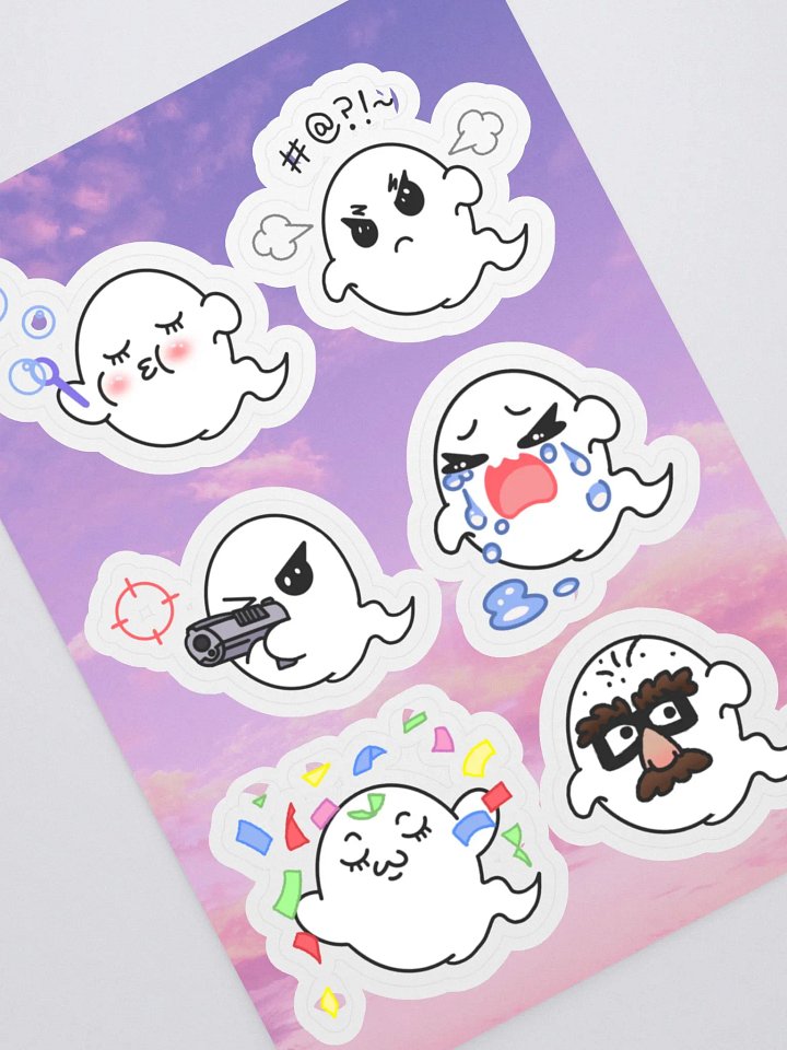 Ghostie Sticker Set product image (1)