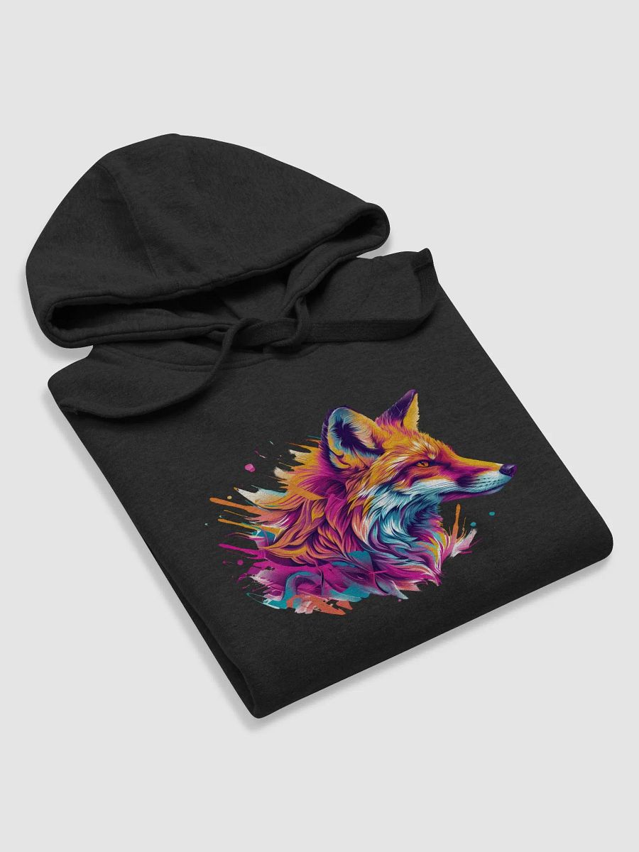 Vibrant Fox Graffiti Art Unisex Hoodie product image (58)