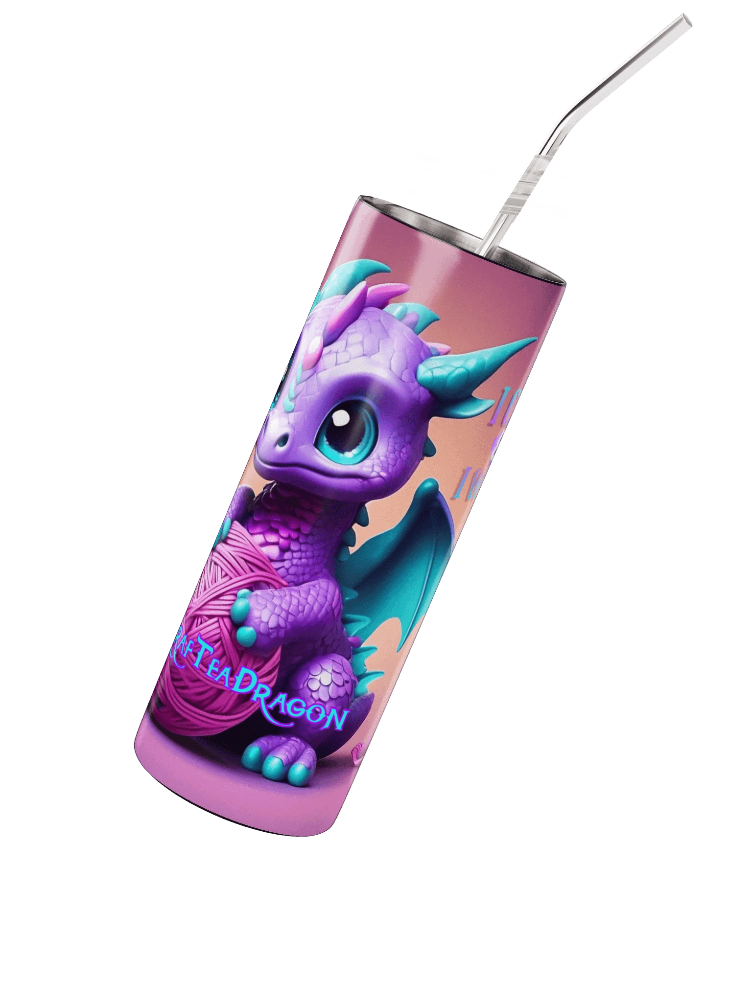 Empowerment Dragon Stainless Steel Tumbler product image (2)