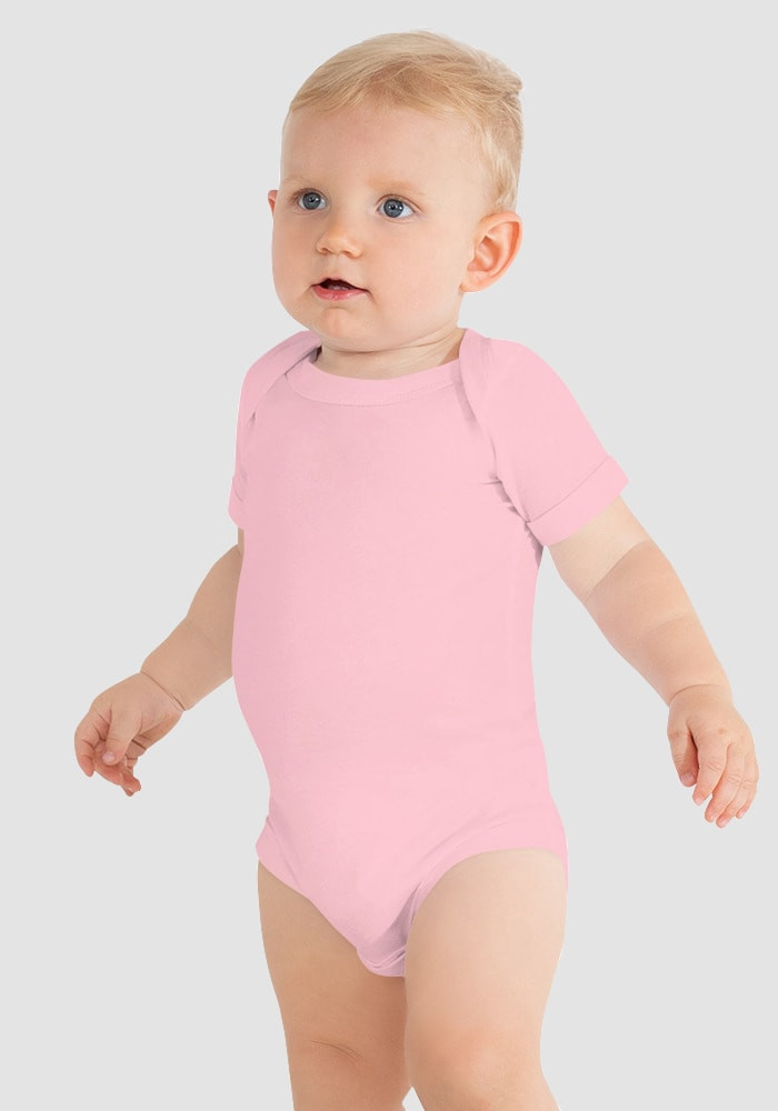 Photo showing Bella+Canvas Baby Short Sleeve One Piece 