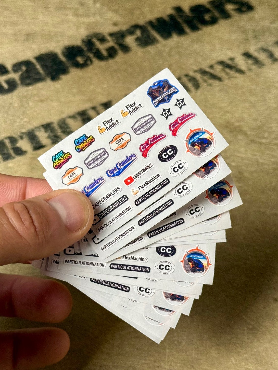 Small Scale Sticker Sheets product image (2)