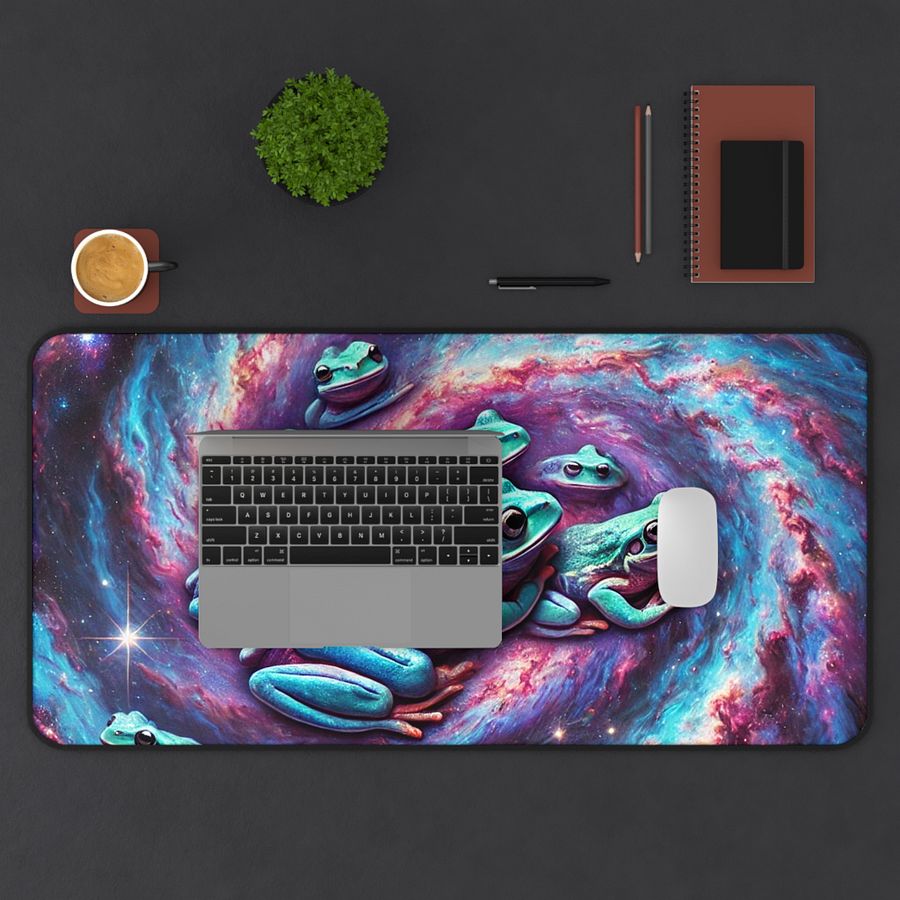 Space Frog Mouse Pad 16” x 32” product image (2)