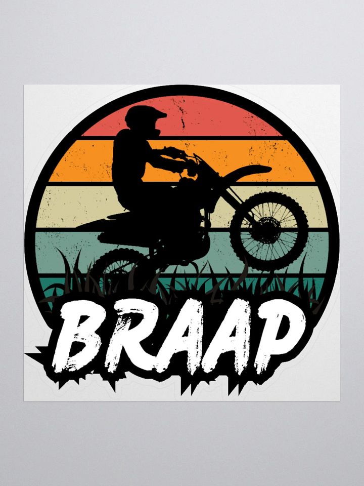 BRAAP Sticker product image (3)