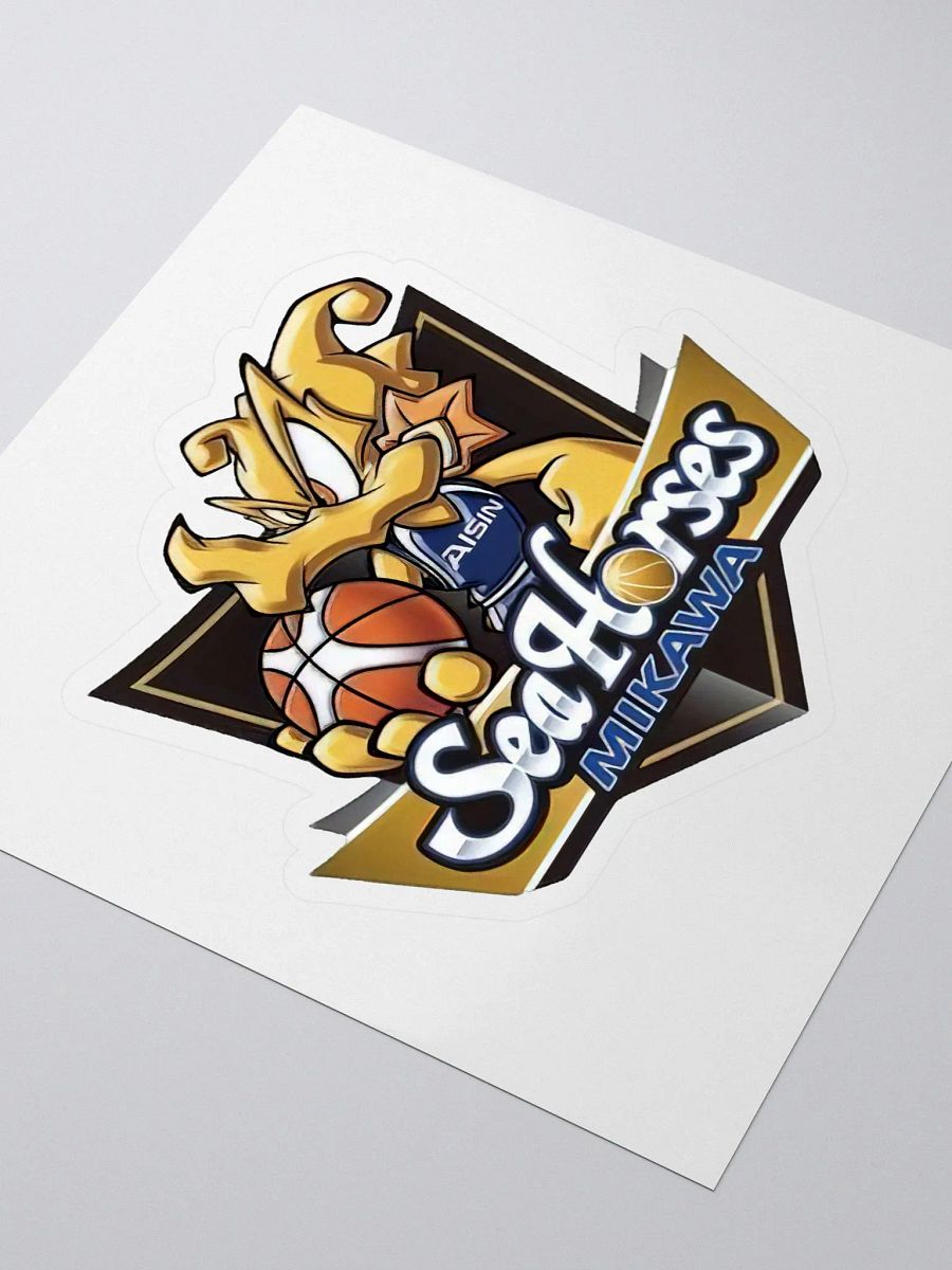 Kiss Cut Stickers SeaHorses Mikawa Crest/Logo product image (3)