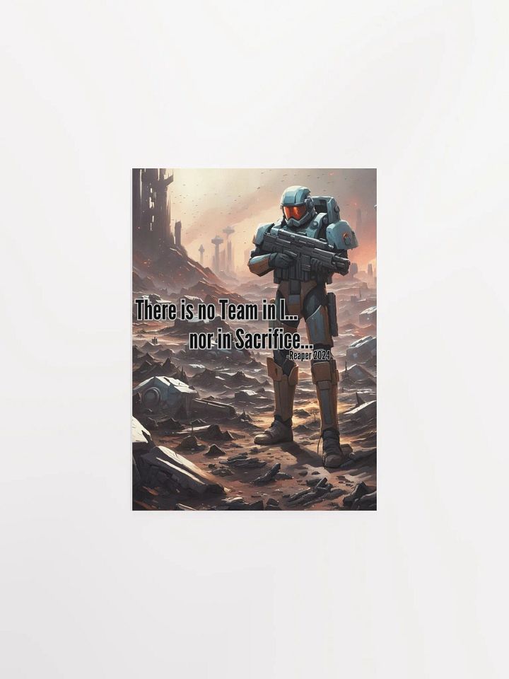 There is no Team in I... The Poster product image (5)