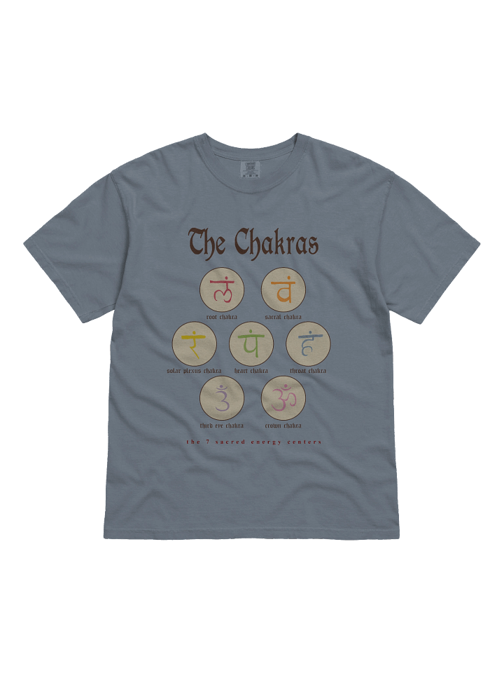 The Chakras T-shirt product image (1)