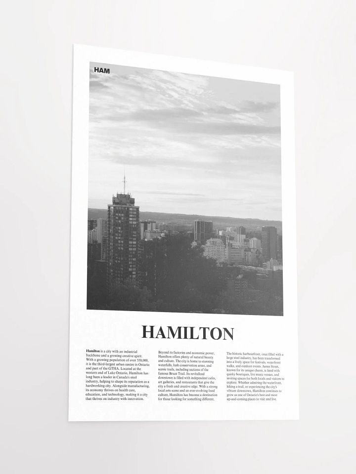 Hamilton 01 Newspaper Poster product image (5)