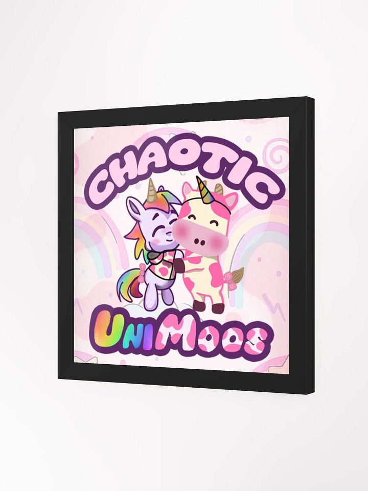 Chaotic Unimoo Framed Poster product image (2)