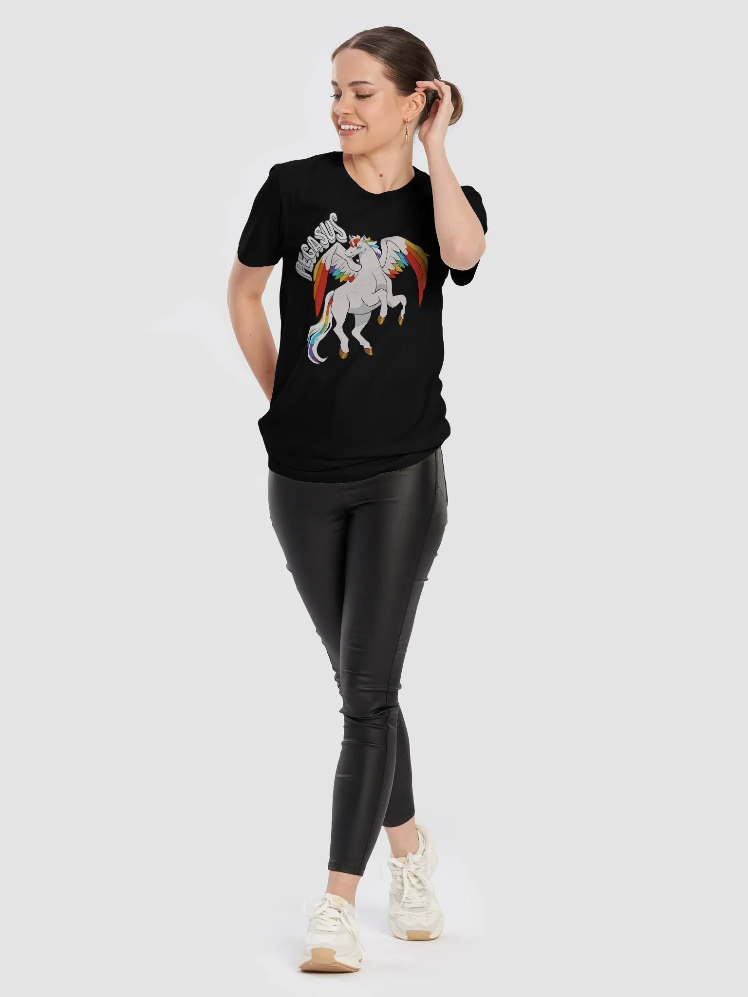Rainbow Pegasus Ultimate Tee product image (108)