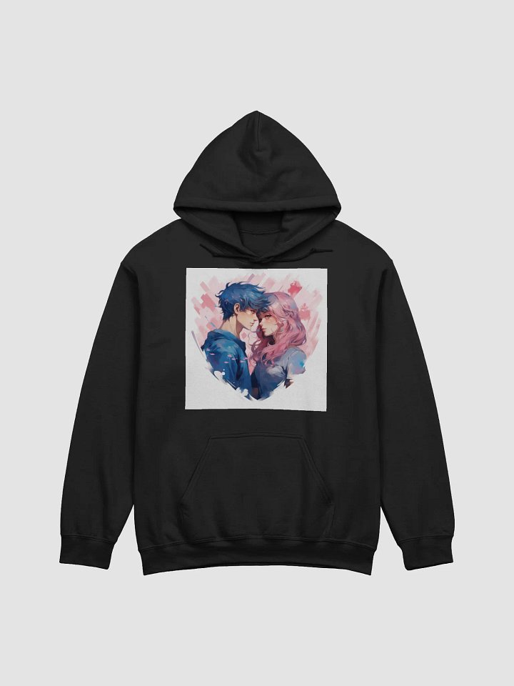 Eternal Gaze – Anime Romance Hoodie product image (1)