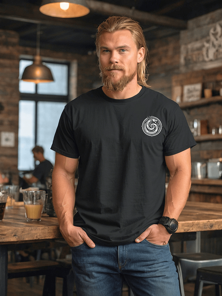 Unisex T-shirt - Jörmungandr - Black product image (2)