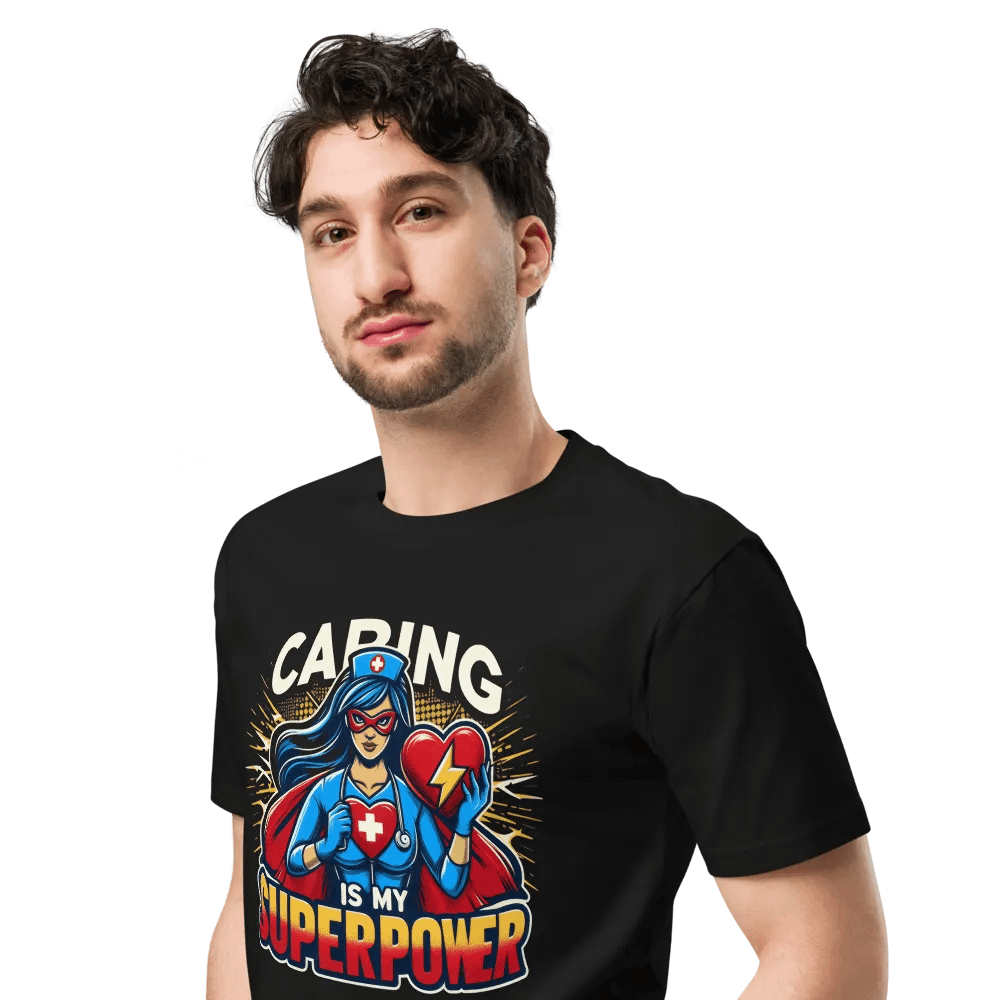 Caring Superpower Tee product image (6)