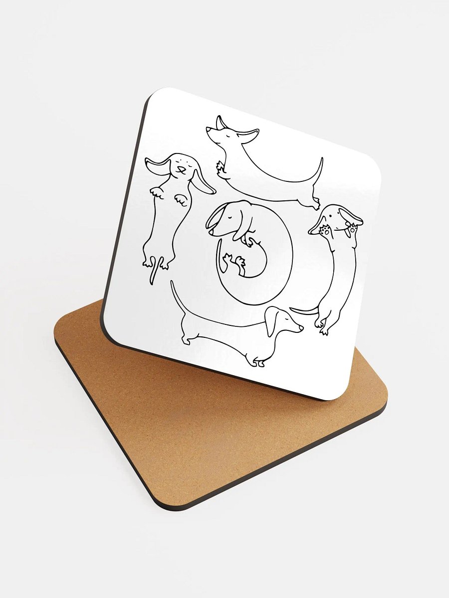 ScarletWolf Weenie Coaster product image (3)