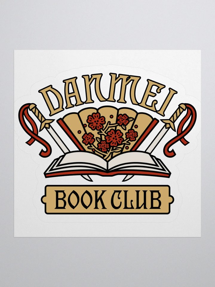 Danmei Book Club Sticker product image (1)